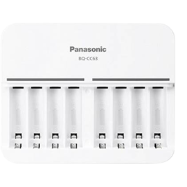 Panasonic Eneloop BQ-CC63 batterilader (8 AA/AAA batterier)